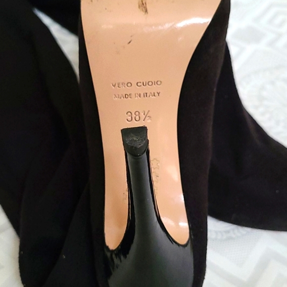 Gianni Marra knee High Leather Boots - Picture 4 of 6